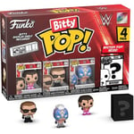 Funko Bitty Pop! : WWE Mini Collectible Toys 4-Pack - Razor Ramon, D (US IMPORT)