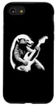 Coque pour iPhone SE (2020) / 7 / 8 Honey Badger Jouant Guitare Électrique Rock Star Guitariste