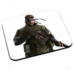 Tapis de Souris Metal Gear Solid Snake Fusil Jeux Video M-16