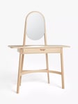 John Lewis Rattan Dressing Table and Mirror