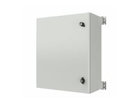 Lanview - Rack Skåp - Ip65, With Mounting Plate, 500 X 600 X 250 Mm (Wxhxd) - Väggmontering - Vit, Ral7035