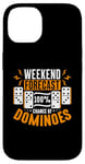 iPhone 14 Weekend Forecast 100% Chance Of Loves Board Game Dominoes Case