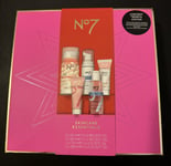 No7 SKINCARE ESSENTIALS GIFT SET Day, Night Cream, Cleanser Toner Hydration Mask