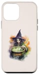 Coque pour iPhone 12 mini Sorcière en brassant une potion magique! Halloween Carnaval