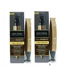 2x John Frieda In-Shower Hair Lightening Treatment 34ml Brilliant Brunette