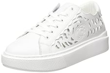 Guess Femme Pepzi Chaussure de Piste d'athltisme, Blanc, 36 EU