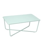 Fermob - Croisette Low Table - Ice Mint - Småbord & Sidobord utomhus - Pascal Mourgue