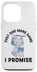 Coque pour iPhone 13 Pro Cute Rabbit, encore un jeu, je le promets à Rabbit Lover