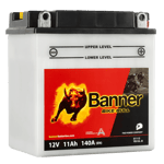 Batteri Banner Bike Bull YB10L-B 51113