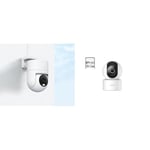 Xiaomi Outdoor Caméra CW300 [exclusivité Amazon], 2LED infrarouges, résolution HD de 4MP & Smart Camera C200 Blanc 1920 p, Rotation à 360°, Vision Nocturne améliorée