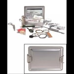 Mil-Tec Survival Kit Aluminium Box Urgence Équipement Camping Bushcraft Ensemble