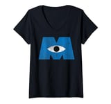 Disney Pixar Monsters Inc. Eye Logo T-Shirt avec Col en V