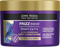 John Frieda Frizz Ease Dream Curls Ultra Nourishing Deep Conditioner 230ml, for