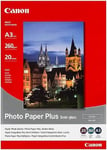 Canon Photo Paper Plus SG-201 - Semi-gloss photo paper - A3 (297 x 420 mm) - 26