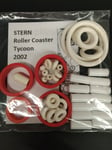 Kit Elastiques Flipper - ROLLER COASTER TYCOON  - STERN - Pinball Rubber Kit