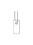 HERMA Strung marking tags - name badge labels - 1000 label(s) - 7 x 15 mm