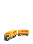 Scania Distri.bil & Släp, Dhl Toys Toy Cars & Vehicles Toy Vehicles Trucks Multi/patterned EMEK