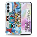 Cokitec Coque Renforcée pour Samsung Galaxy A35 5G Manga One Piece Sunny