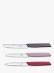 Victorinox Swiss Modern Stainless Steel Paring Knife Set, 3 Piece