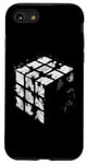 Coque pour iPhone SE (2020) / 7 / 8 Illustration de journal Magic Cube – Vintage Cube Lover