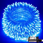 66ft 200 LED julslingor inomhus utomhus Vattentät, varm W Blue