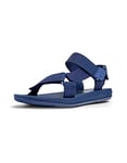 Camper Match-K100539, Sandal Homme, Bleu, 43 EU