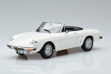 187882 Alfa Romeo 2000 Spider White Norev 1/18