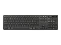 Targus Ecosmart - Tastatur - Full Size - Bakteriedrepende Middel - Usb - Qwerty - Nordisk - Svart