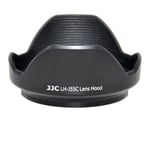 JJC BLACK LH-J55C Lens Hood for OLYMPUS M.ZUIKO DIGITAL ED 12-50mm 1:3.5-6.3 EZ