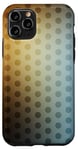 Coque pour iPhone 11 Pro Jaune, turquoise, pois dégradés