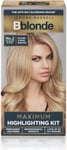 Bblonde Highlighting Kit, Permanent Lightener, Permanent Blonde Bleach Hair Dye,