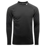 Nike Pro Warm Compression Mock - Svart/vit, storlek X-Small