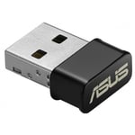 Adaptateur / Clé Wi-Fi USB 2.0 double bande AC1200 - ASUS - USB-AC53nano - Technologie MU-MIMO - Noir