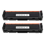 2 Black Toner Cartridges for HP Colour LaserJet Pro MFP M282nw, M283fdn, M283fdw