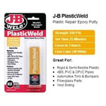 J-B Weld 8237UK - Plastic Weld - Plastic Repair Epoxy Putty 57g - T-48