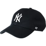 47 New York Yankees klar justerbar keps (svart broderad