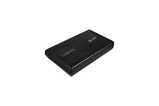 LogiLink Enclosure 3,5 Inch S-SATA HDD USB 3.0 Alu - lagringspakning - SATA 3Gb/s - USB 3.0