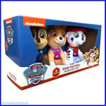 Paw Patrol Soft Plush Toy 3 Pack Gift Set - Chase Skye & Marshall NEW & SEALED