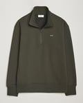 NN07 Briggs Half Zip Sweatshirt Dark Army