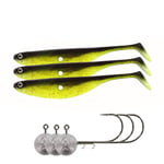 Westin Fishing ShadTeez Hollow med Jiggskallar 8 cm, 4/0