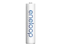 Panasonic eneloop BK-4MCDE - Batteri 4 x AAA - NiMH - (laddningsbart) - 800 mAh