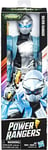 Power Rangers - Beast Morphers - Figurine Silver Rangers 30 Cm - Hasbro - NEUF