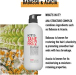 KMS TAMEFRIZZ Shampoo for Medium to Thick, Coarse Hair
