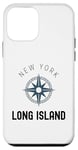 iPhone 12 mini Long Island New York Vintage LI NY Compass Established 1640 Case