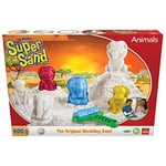 Goliath - Super Sand - Pack 3 en 1 - Sable Magique Avec Jouets Et Moules Animaux - Jeu de Sable comme de la Pâte à Modeler - Doux au Toucher - Ne Sèche Pas - Loisir Créatif pour Enfants - Dès 4 ans