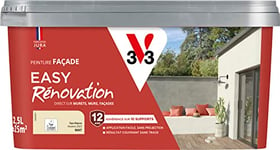 V33 Peinture pour façade - Easy Rénovation - Ton Pierre 2,5L