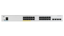 CISCO – Refurb/Cat1000 24p GE Full POE 4x1G SFP (C1000-24FP-4G-L-RF)