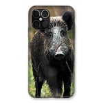 Cokitec Coque pour Iphone 12/12 Pro Chasse Sanglier Bois