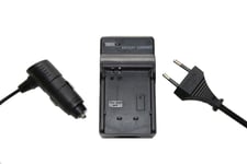 vhbw Chargeur de Batterie compatible avec Sony Alpha A6300, A6400, A7R II, A7S, ILCE-6000 Piles de l'appareil Photo Caméscope DSLR