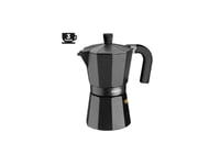 Monix M863003 Manual Coffee Maker Moka Pot 0.195 L Black